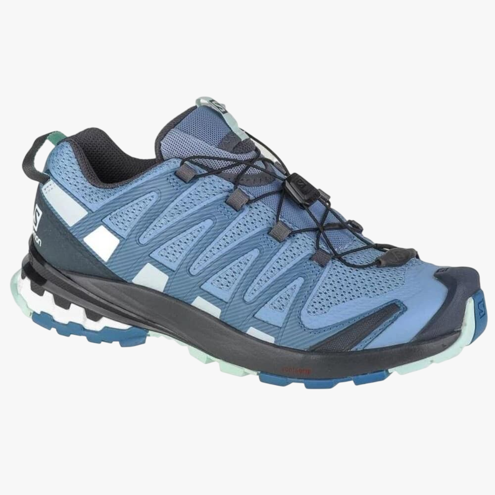 Salomon Womens Xa Pro 3D V8 Trail Sneaker Ashley Blue Ebony Opal Blue Salomon