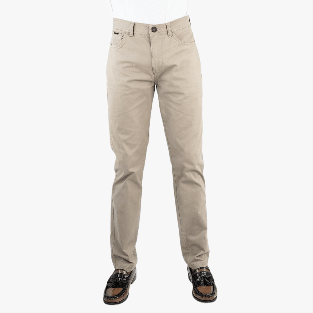 Pierre Cardin Mens Marina Chino Pants Sand Pierre Cardin