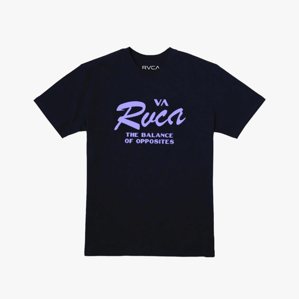 Rvca Boys Scrambler Short Sleeve Tee Black Rvca