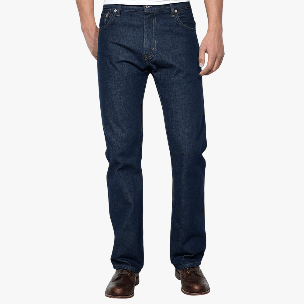 Levis Mens 517 Bootcut Jeans Rinse – Brands Megastore
