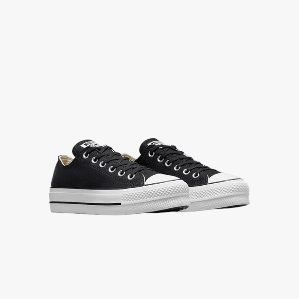 Converse Womens Ctas Lift Lo Canvas Black Converse