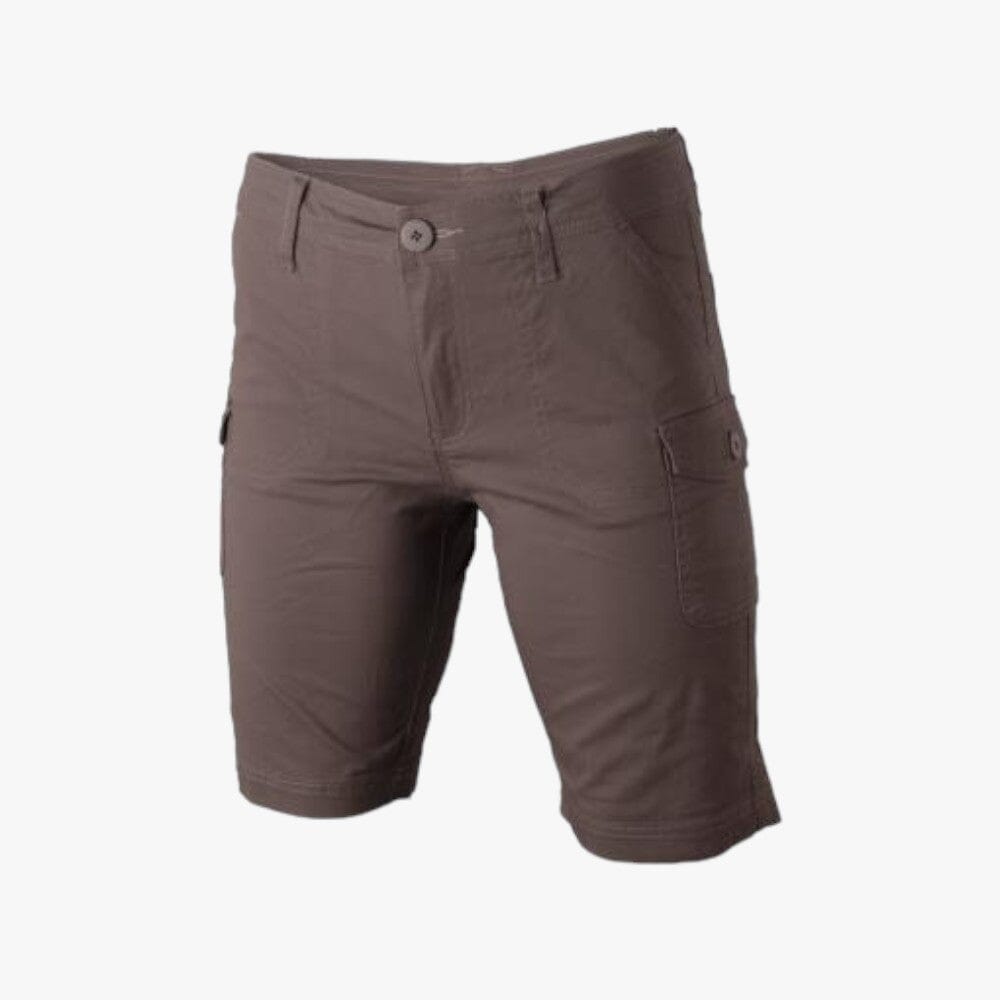 Wildebees Womens Stretch Cargo Shorts Khaki Wildebees