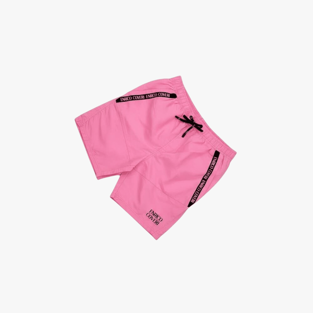Enrico Coveri Mens Swim Shorts Pink | Enrico Coveri