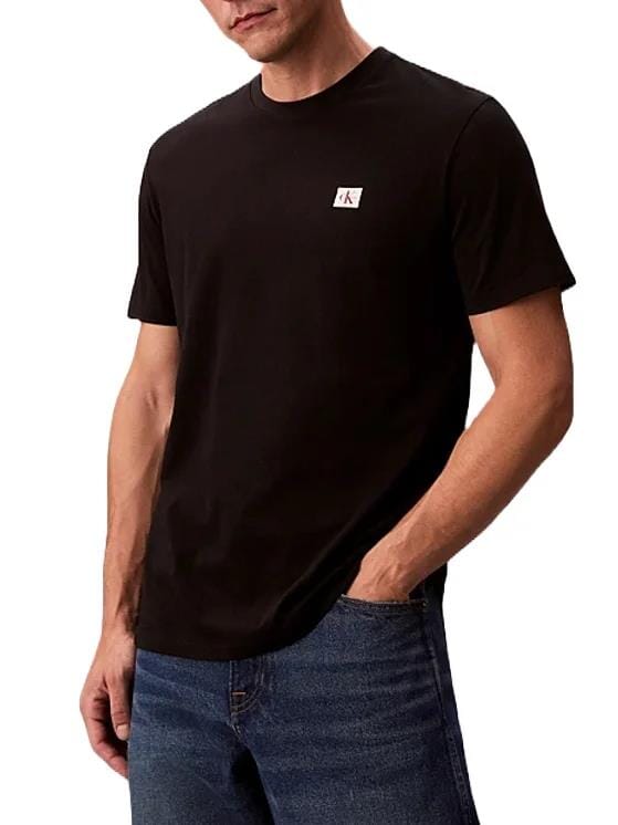 Calvin Klein Mens Classic Badge Tee Black | Calvin Klein