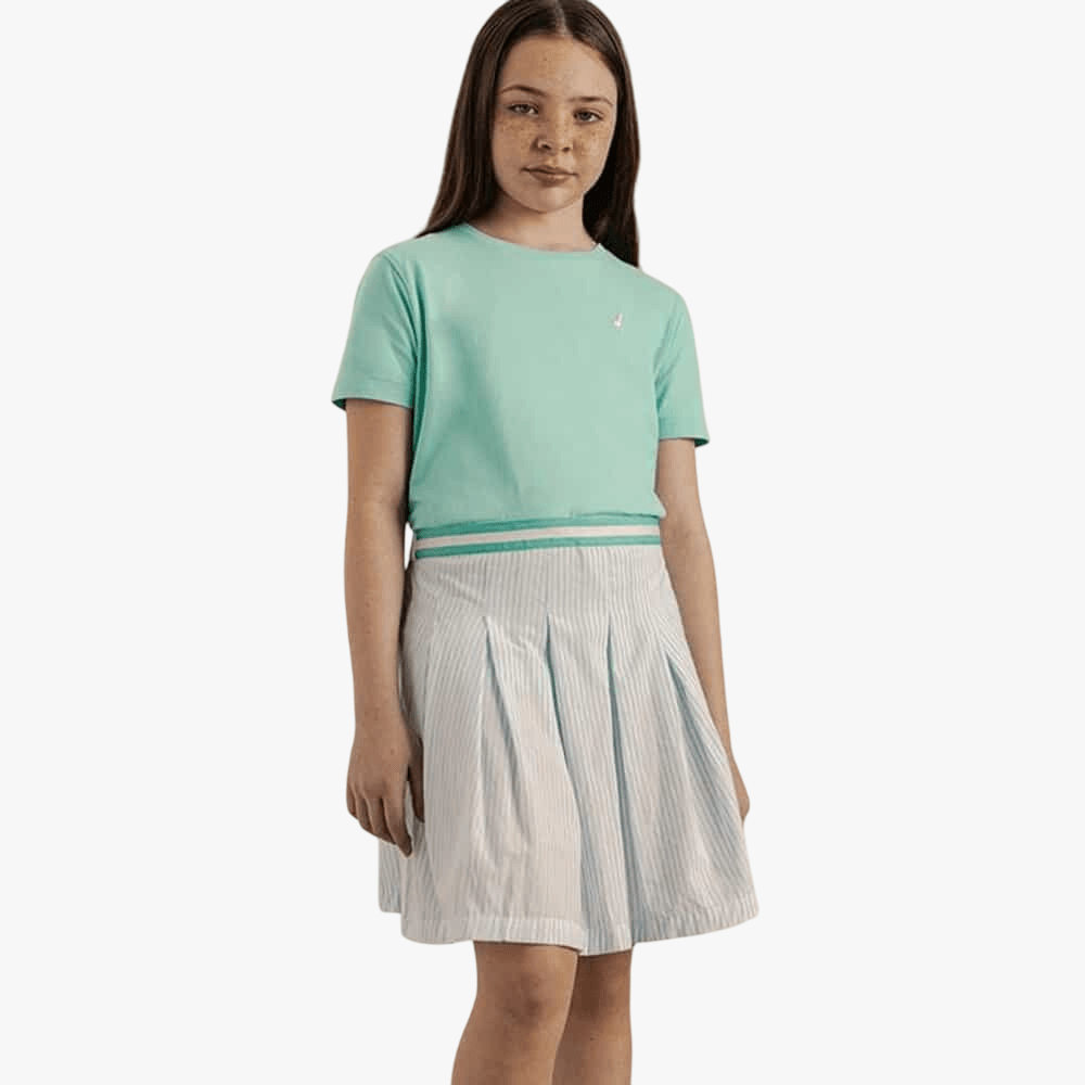 Polo Girls Kelly Short Sleeve Tee Turquoise | Polo