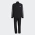 adidas Mens 3S Woven Tracksuit Set Black adidas