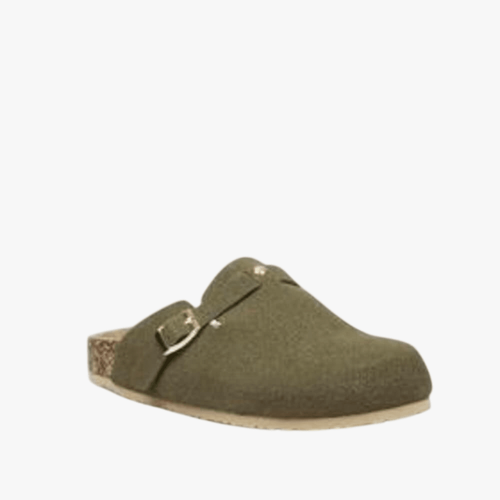 Viabeach Womens Qork12 Mule Olive | Viabeach