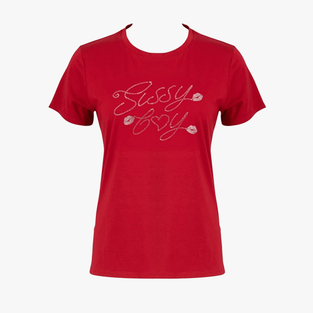 Sissy Boy Chase It Tee Red | Sissy Boy