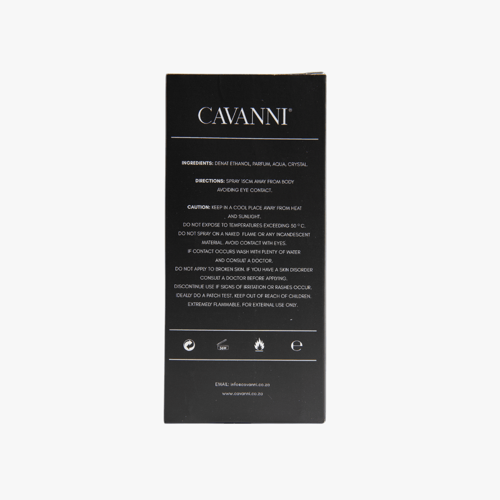 Cavanni Black Oud Perfume 60Ml | Cavanni