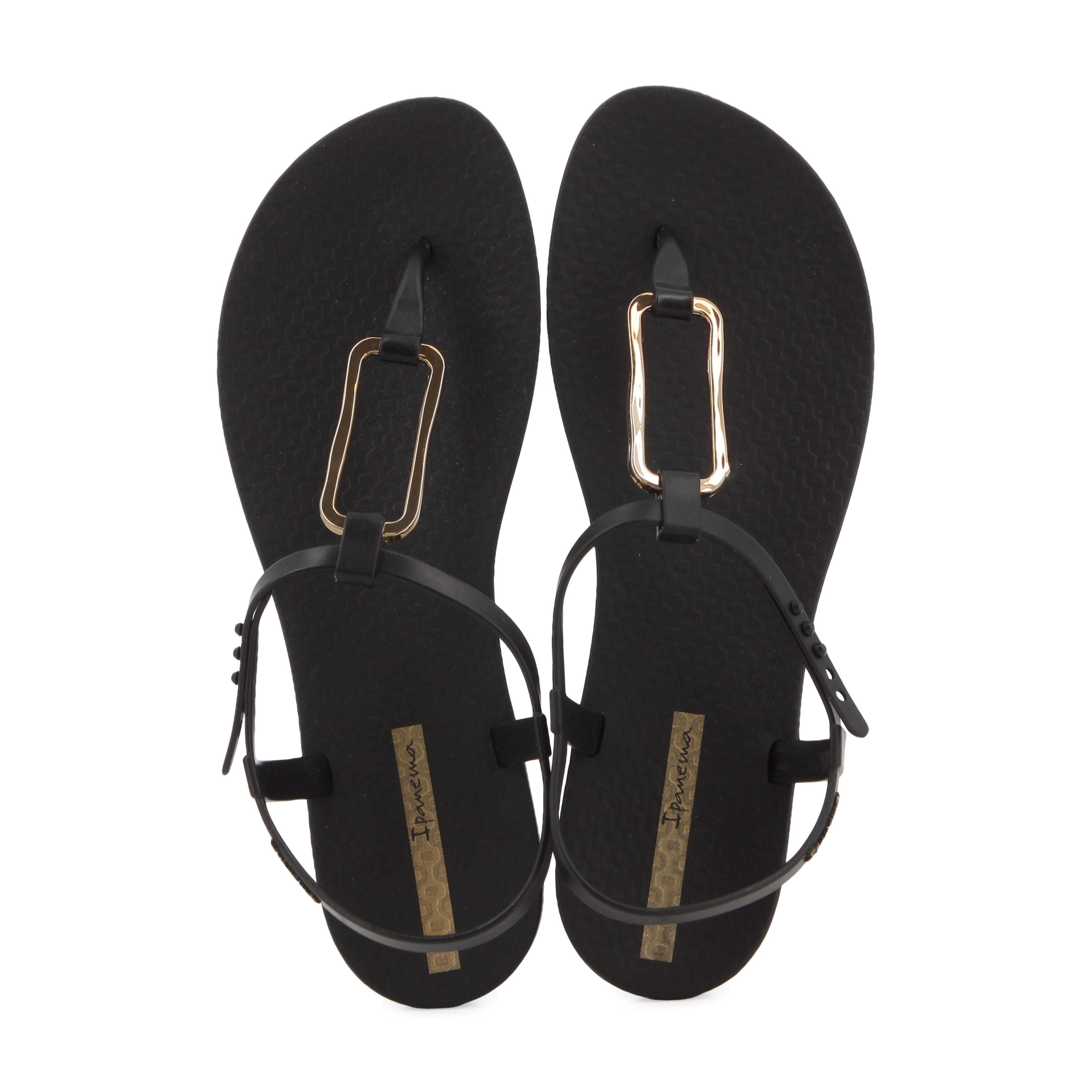 Ipanema Womens Class Modern Sandal Ii Black Gold | Ipanema