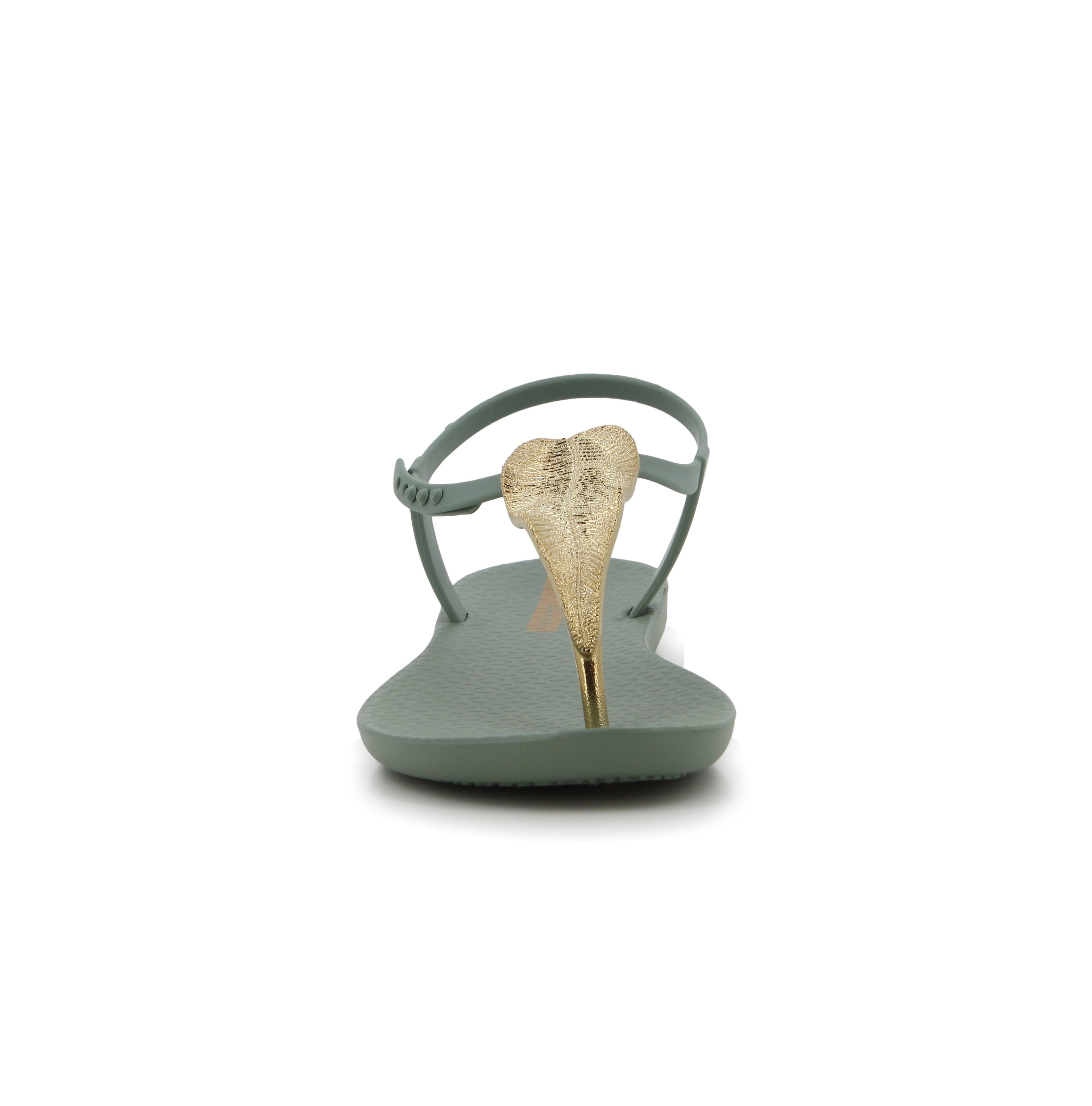 Ipanema Womens Class Flora Ii Sandal Green Gold | Ipanema