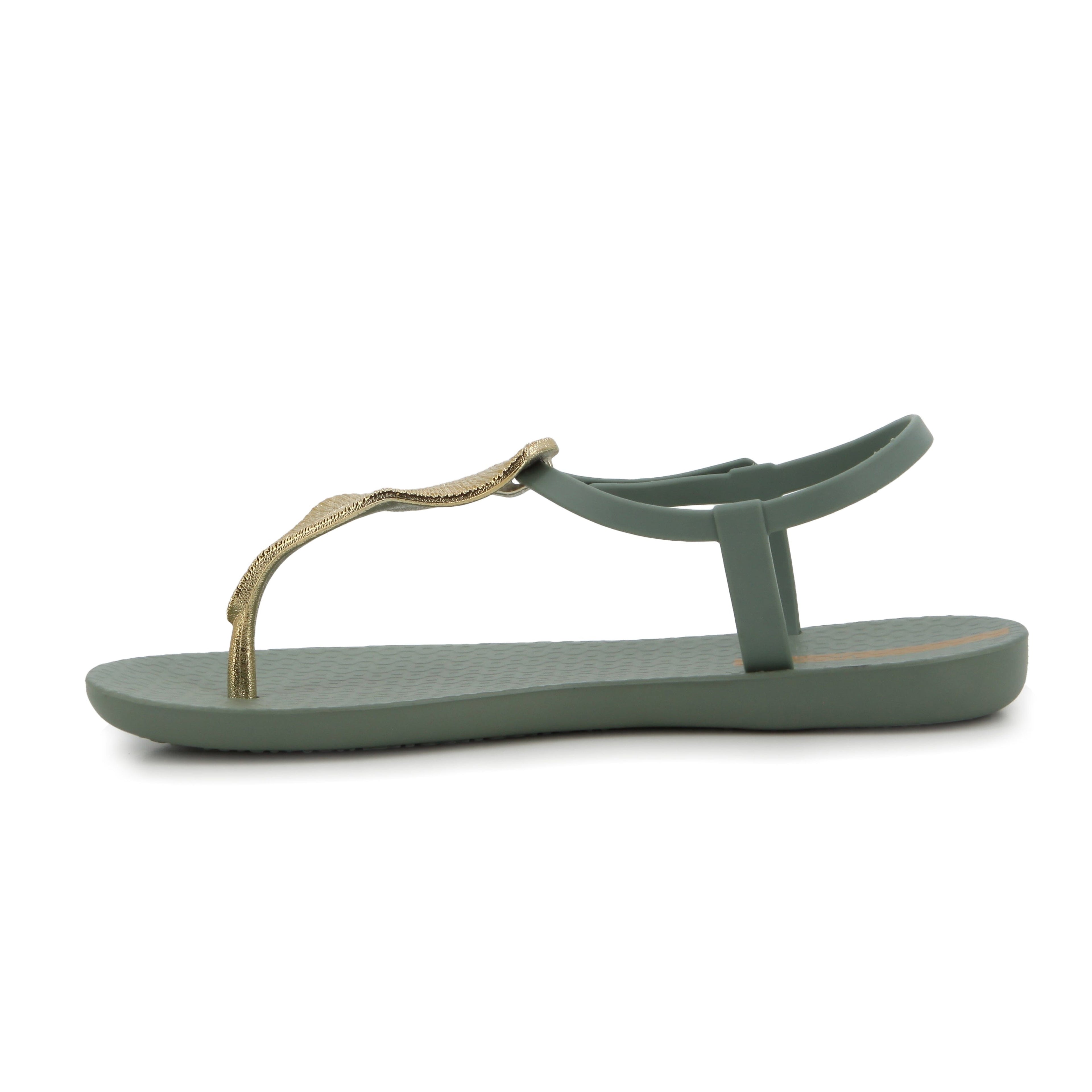 Ipanema Womens Class Flora Ii Sandal Green Gold | Ipanema
