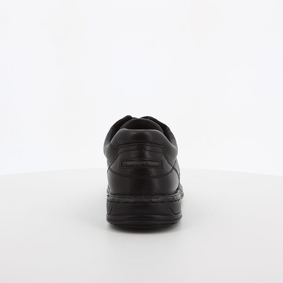 Hush Puppies Mens Bennett Leather Black | Hush Puppies