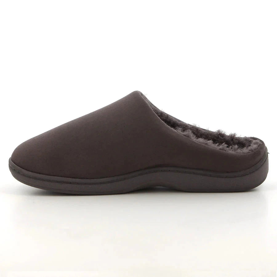 Hush Puppies Mens Kevin Mule Slipper Grey | Hush Puppies