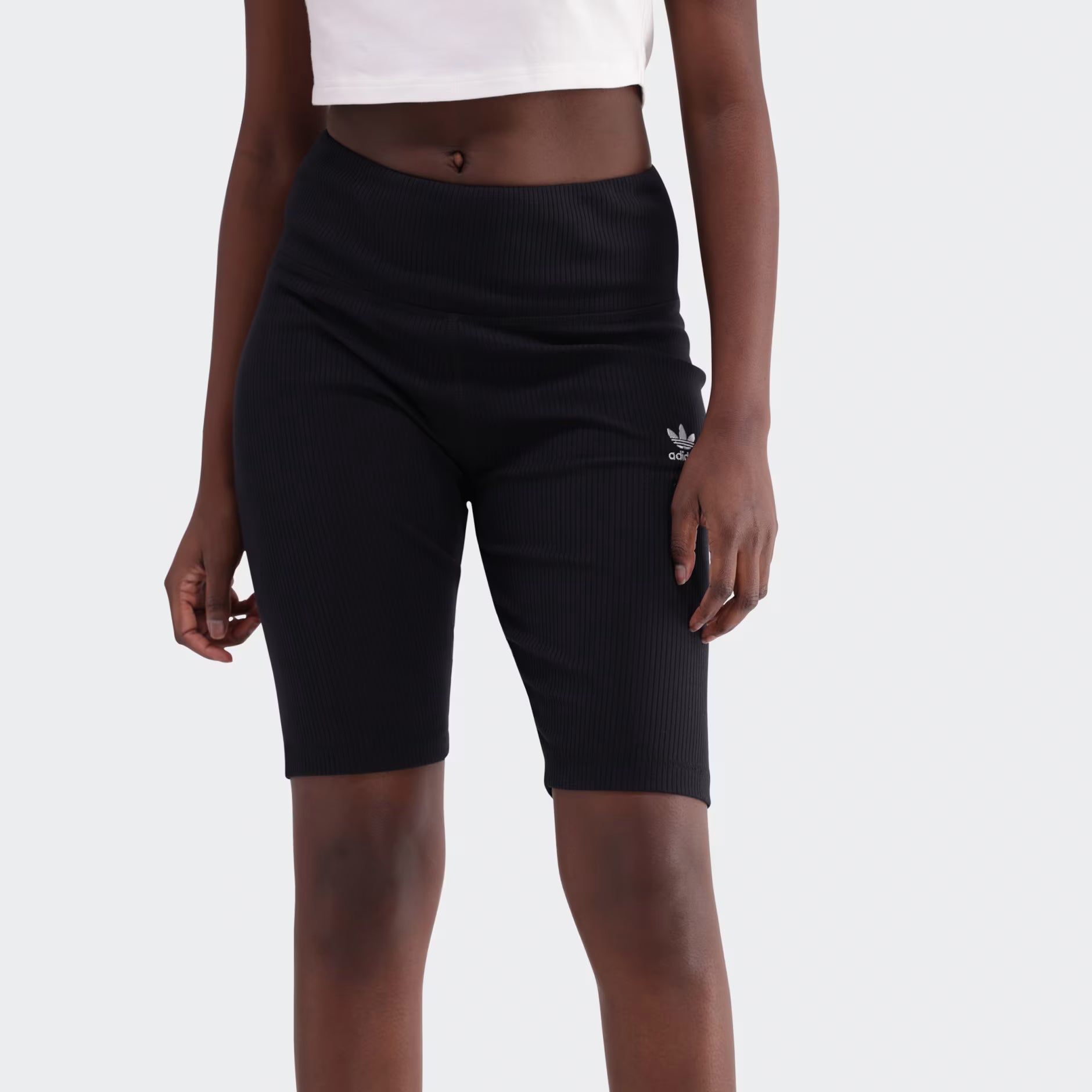 Adidas Womens Ess Legging Shorts Black | Adidas