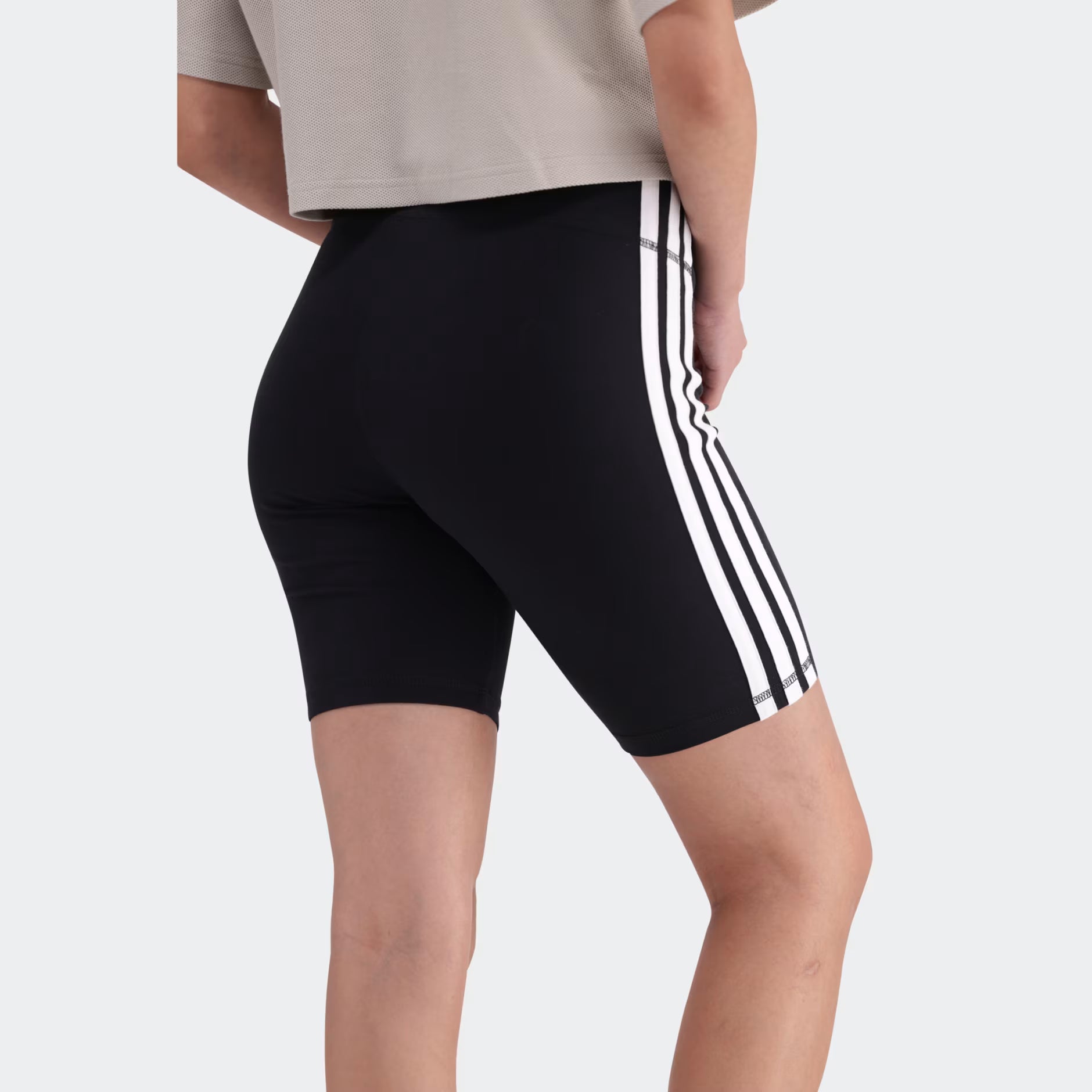 Adidas Womens 3S Sj Bike Shorts Black | Adidas