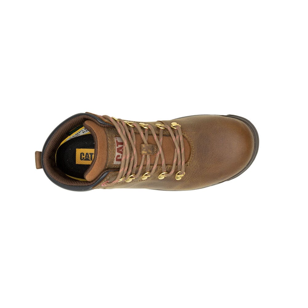 Caterpillar Womens Mae St S3 Hro Sra Steel Toe Boot Brown | Caterpillar