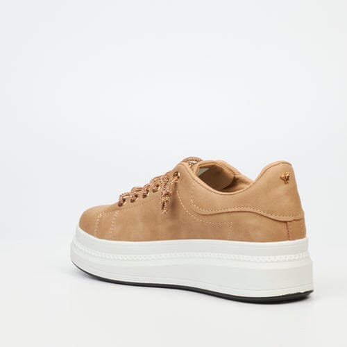 Butterfly Womens Senhora 15 Sneaker Taupe | Butterfly