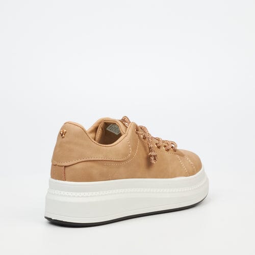 Butterfly Womens Senhora 15 Sneaker Taupe | Butterfly