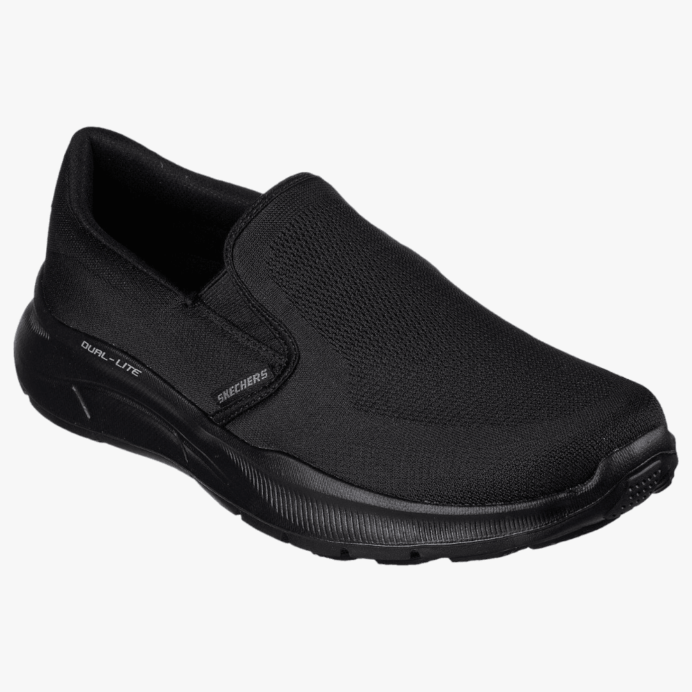 Skechers Mens Equalizer 5.0 Slip On Shoe Black Brands Megastore