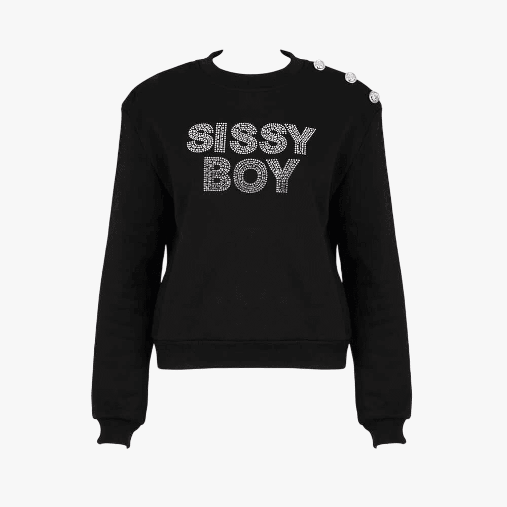 Sissy Boy Easy To Remember Sweater Black | Sissy Boy