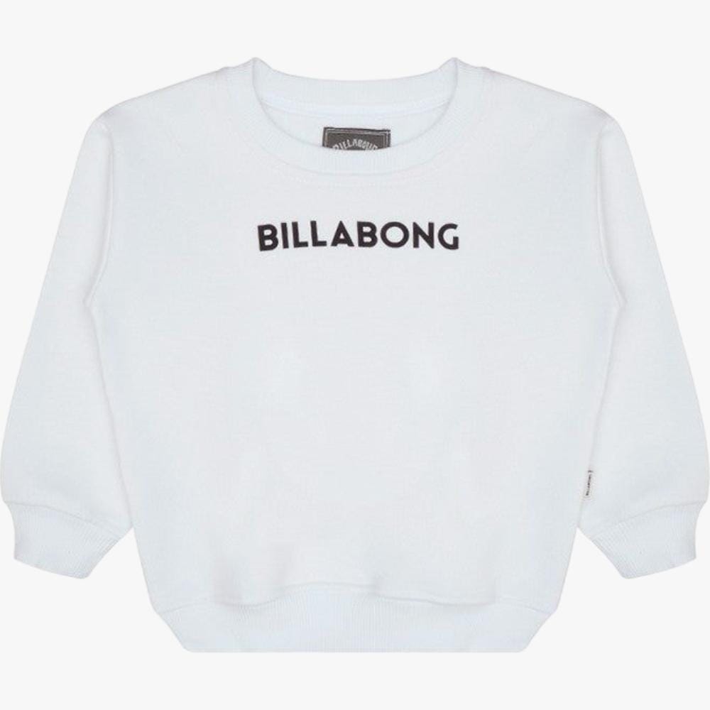 Billabong Kids Dancrew Crew Sweater Salt Crystal | Billabong