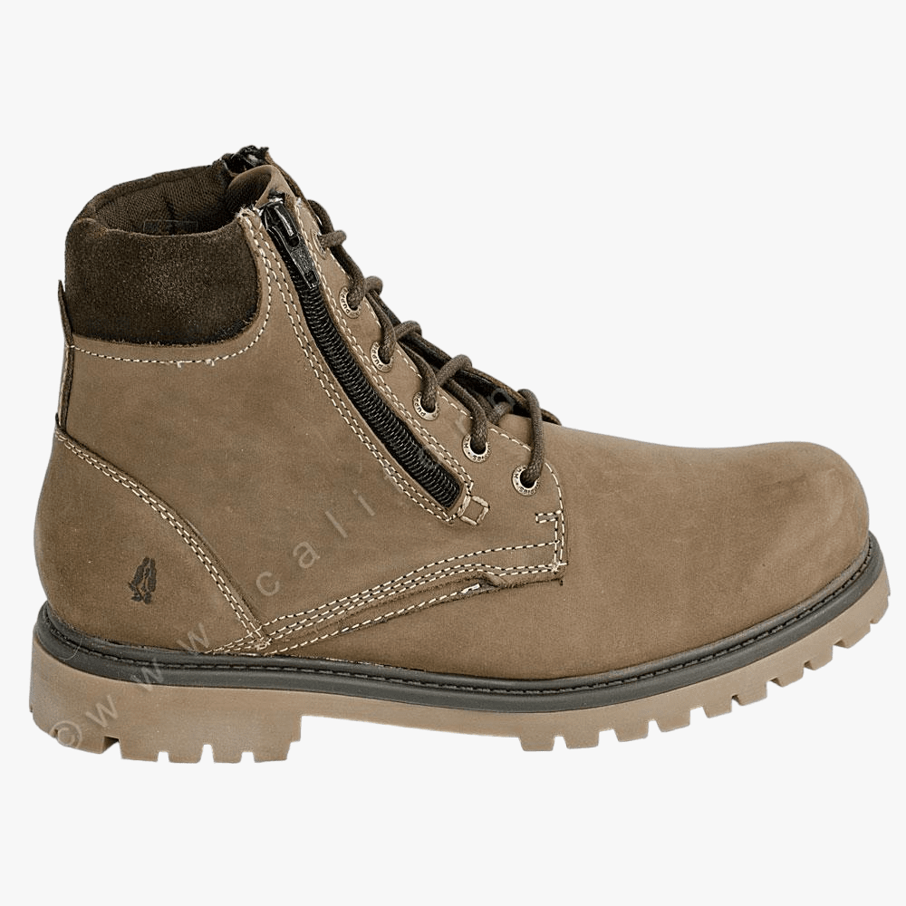 Hush Puppies Mens Roam Around Boot Suede Dark Brown | Hush Puppies
