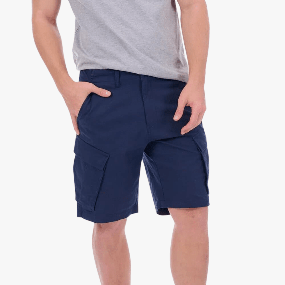 Fox Mens Risk Cargo Ripstop Walk Shorts Navy | Fox
