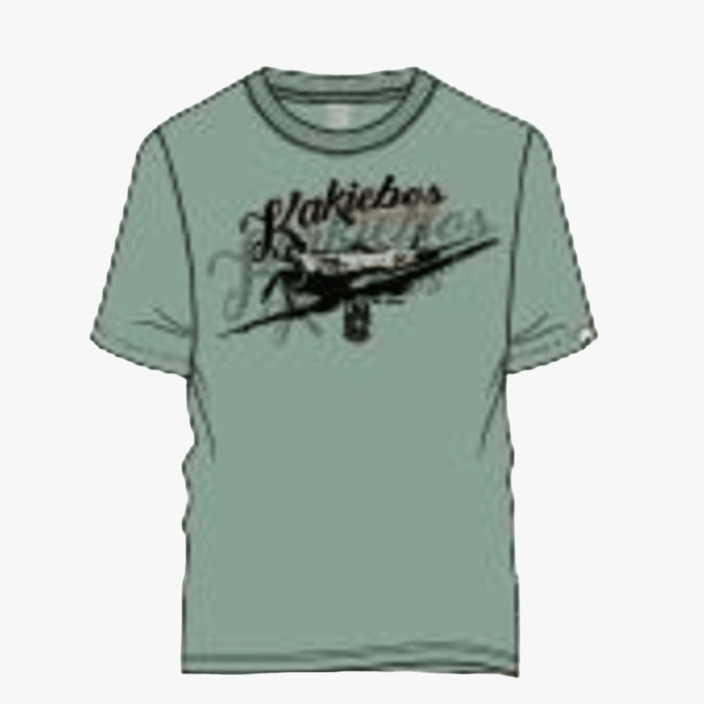Kakiebos Classic Fit Short Sleeve Tee Lt Olive | Kakiebos
