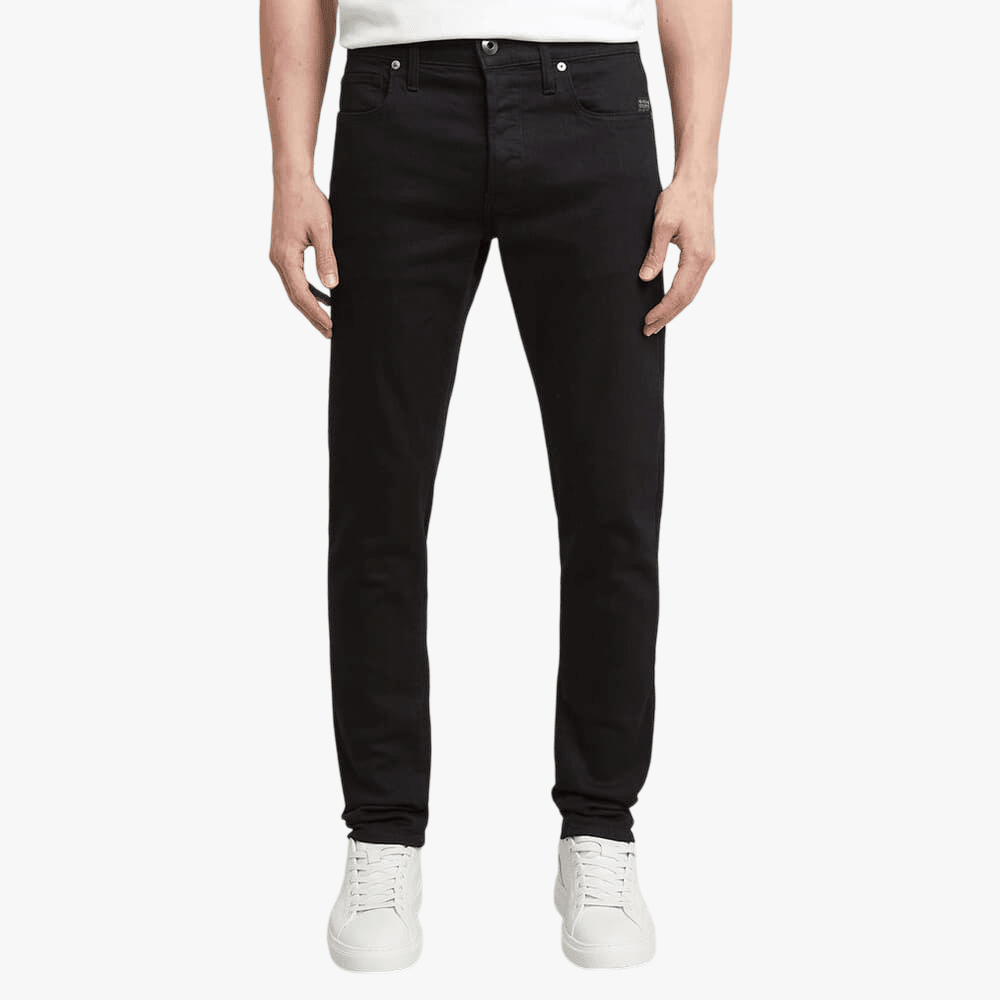 G Star Mens 3301 Elto Slim Jean Black | G Star