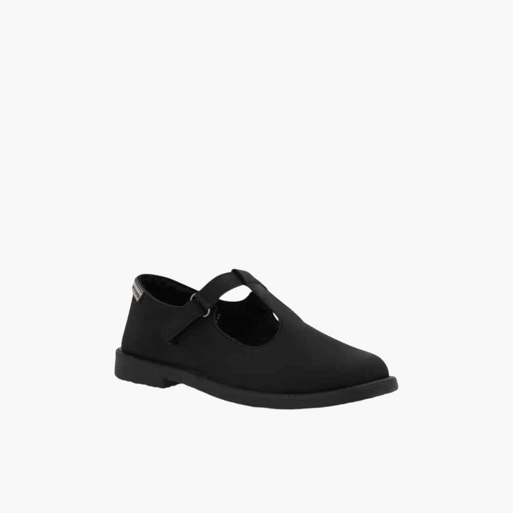 Pierre Cardin Ladies Le Champ 4 Shoe Black Mono Pierre Cardin