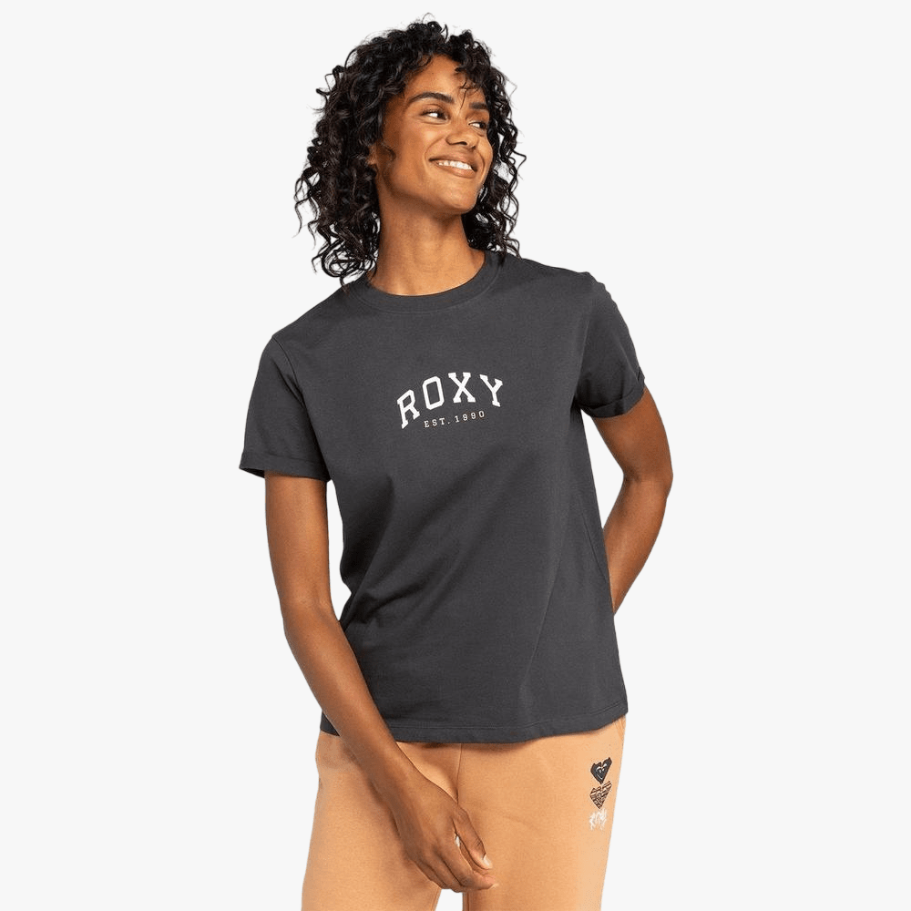 Roxy Womens Noon Ocean B Short Sleev Tee Phantom | Roxy