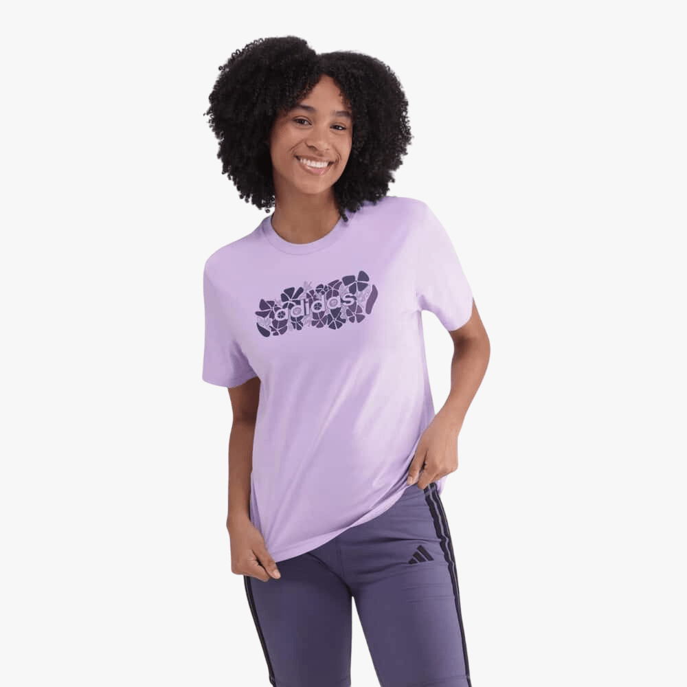 Adidas Womens Sift Short Sleeve Tee Power Plum | Adidas