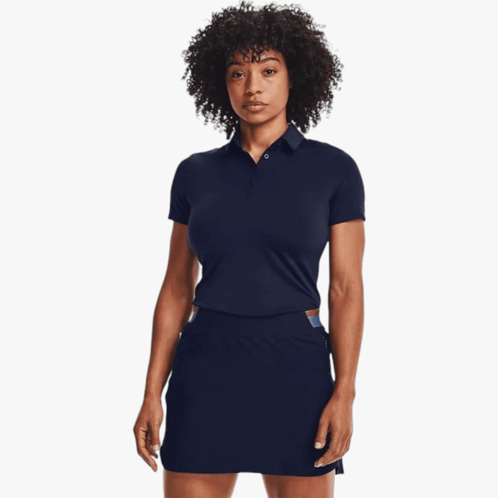 Under Armour Womens Zinger Short Sleeve Polo  Golfer 410 Under Armour