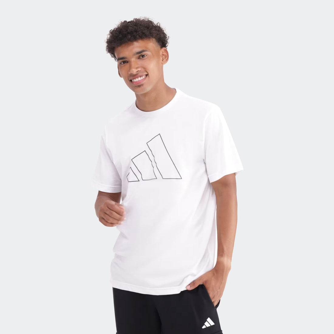 Adidas Mens Wo Es Fr Logo Tee White | Adidas