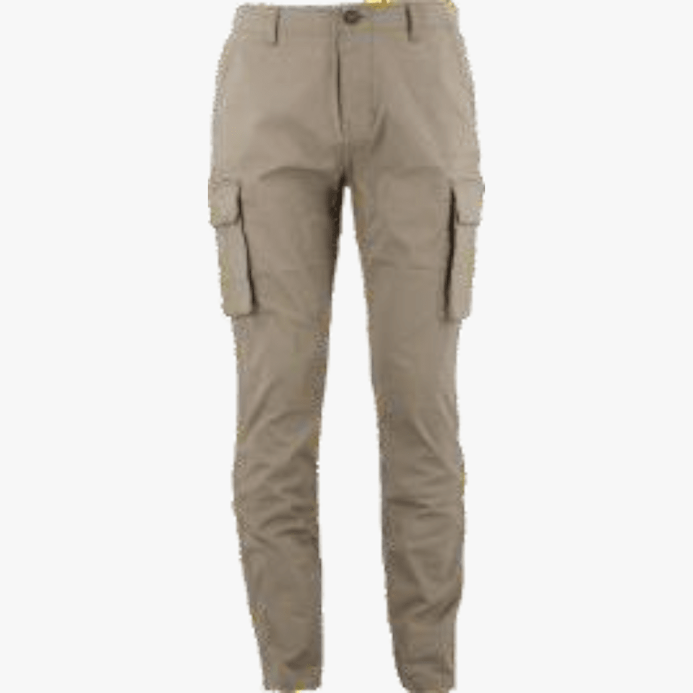 Pierre Cardin Mens Cargo Pants Pewter Pierre Cardin