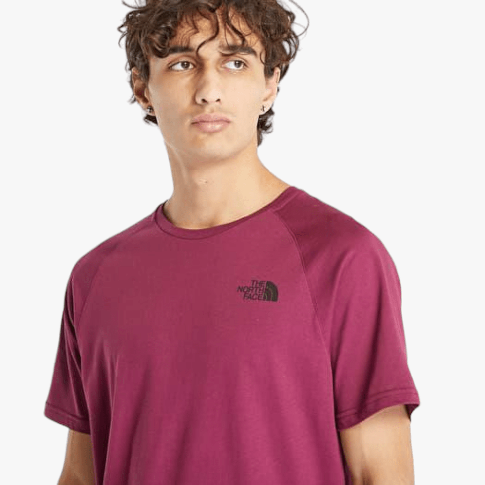 The North Face Mens Simple Dome Short Sleeve Tee Boysen Berry The North Face