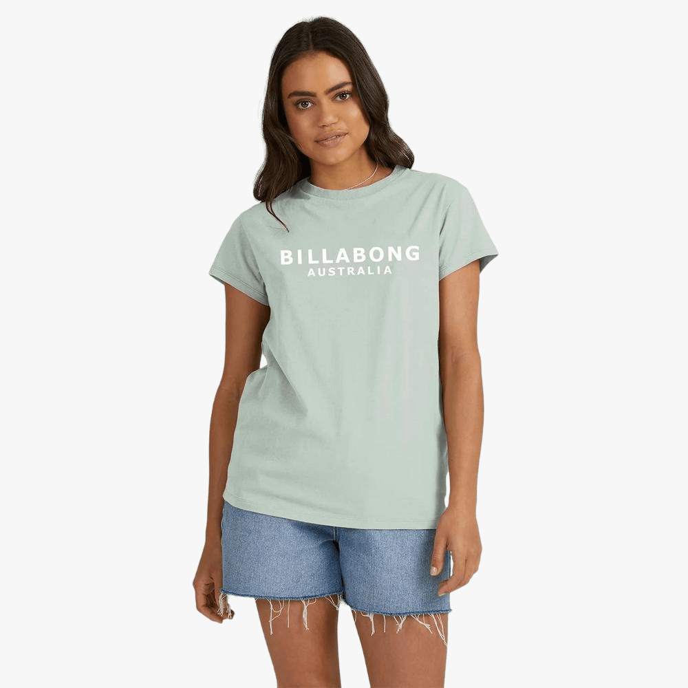 Billabong Womens Society Short Sleeve Tee Crystal Cove | Billabong