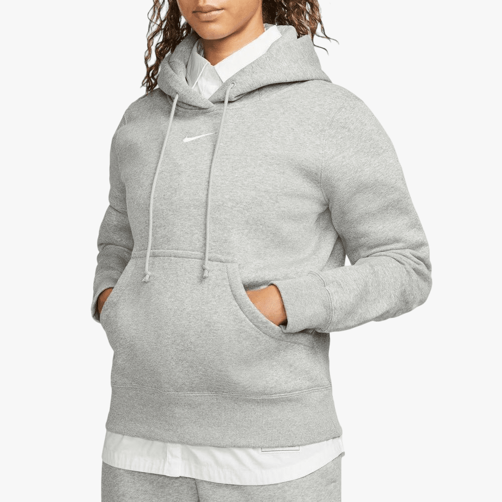 Nike Womens Nsw Phnx Hoodie Grey Brands Megastore