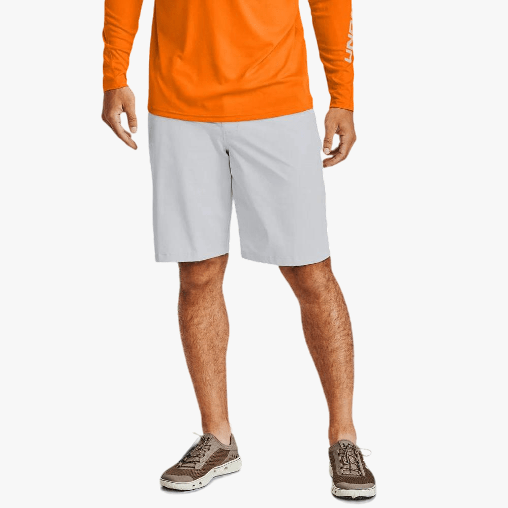 Under Armour Mens Fish Hunter Shorts 015 Grey | Under Armour