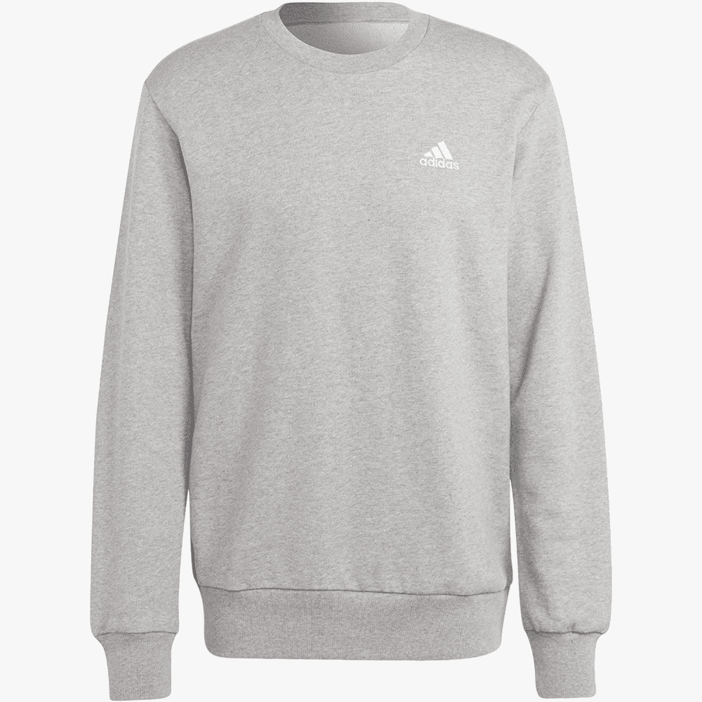 adidas Mens Sl Sweater Light Grey Heather | adidas