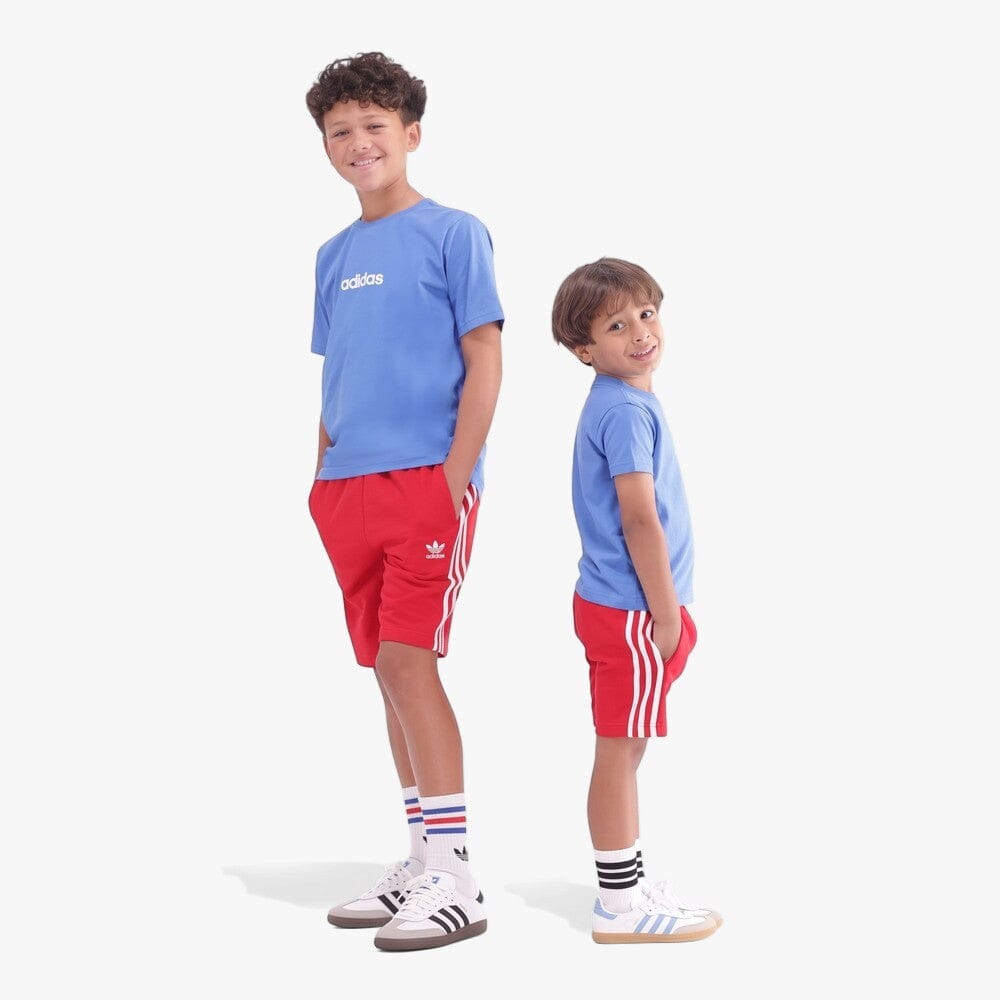 Adidas Boys Lin Tee Blue | Adidas