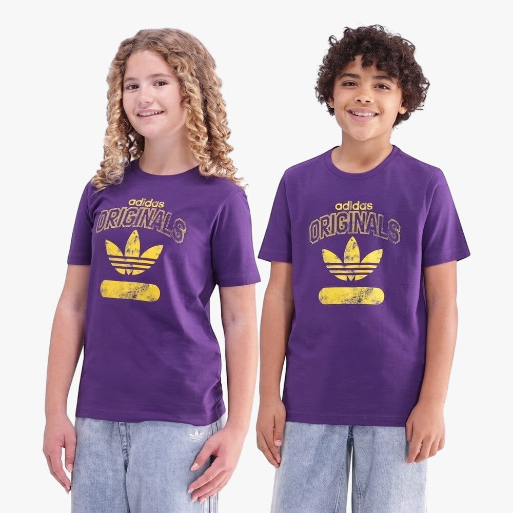 Adidas Kids Varsity 1972 Tee Violet | Adidas
