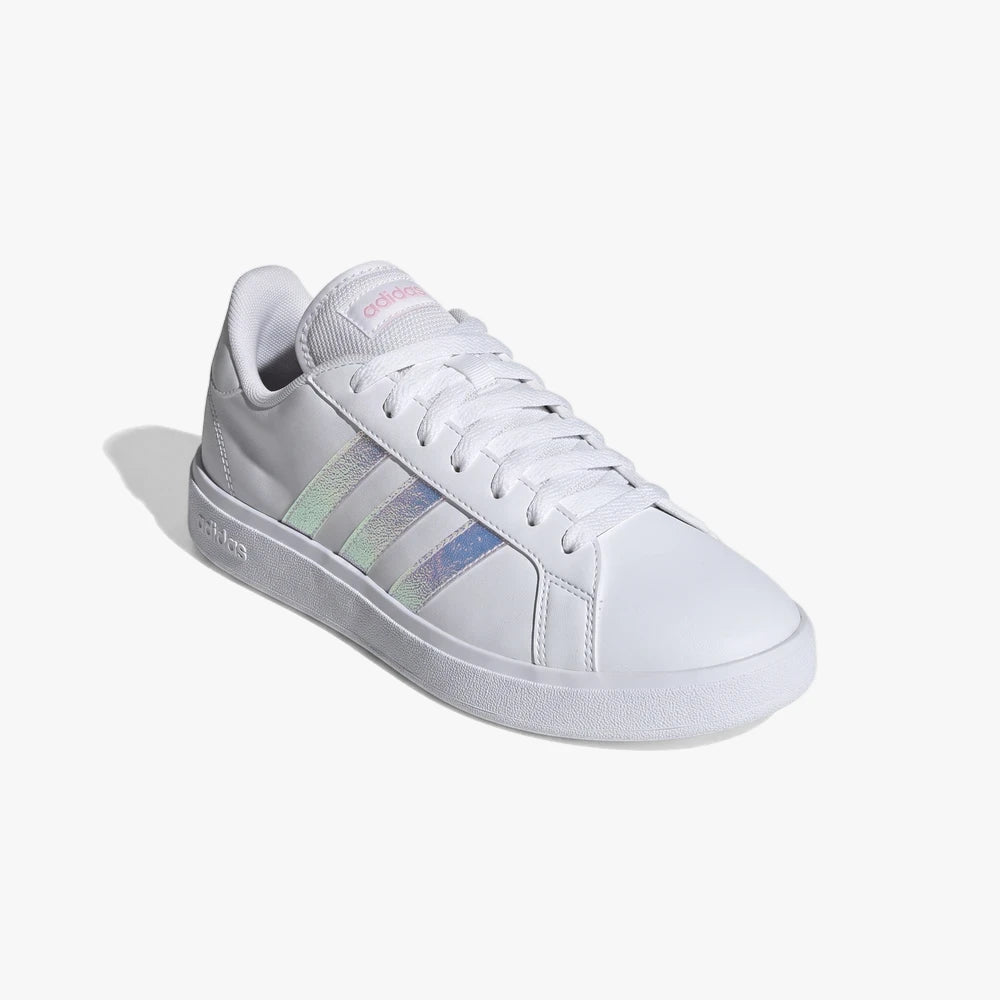 White Adidas Women&