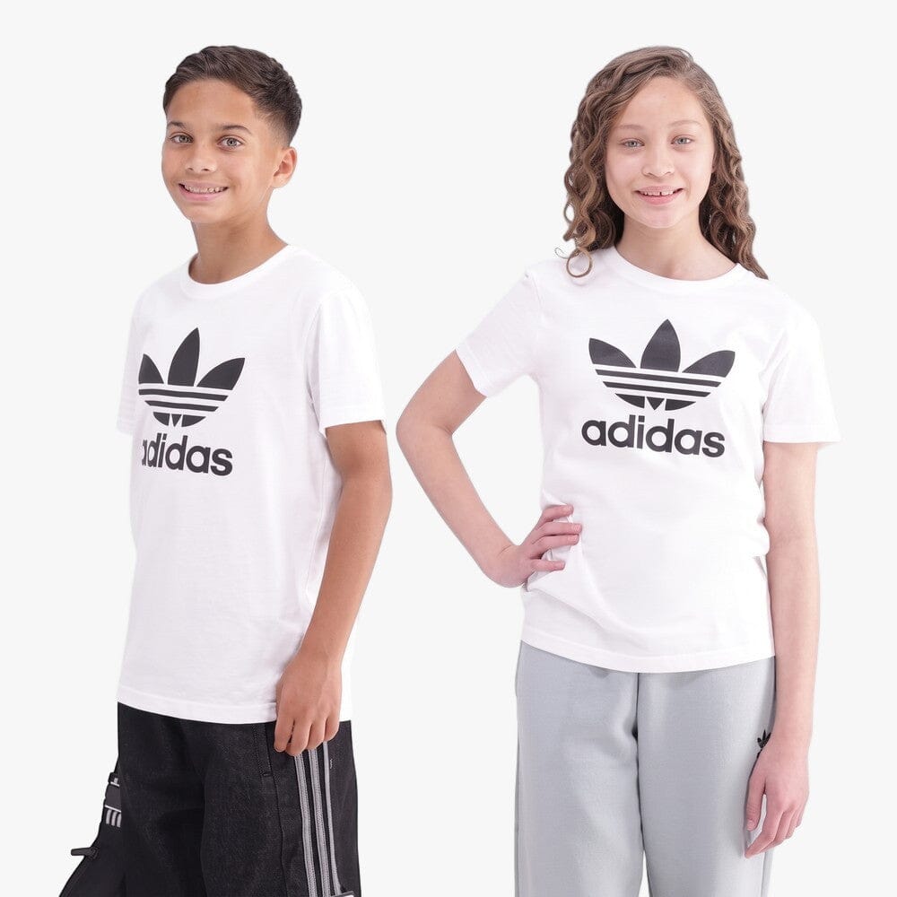 Adidas Youth Trefoil Tee White | Adidas