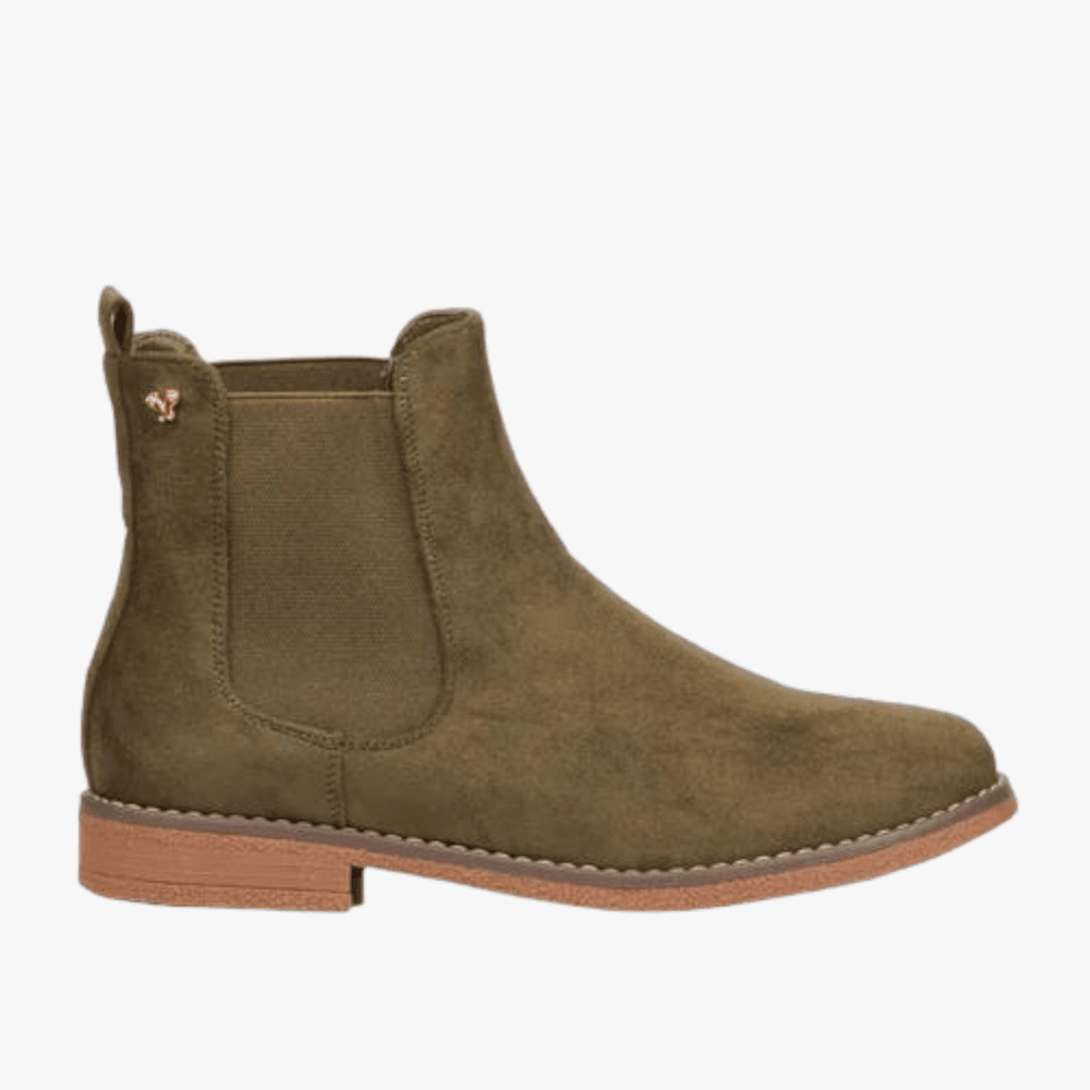 Butterfly Womens Celeste Chelsea Boot Olive Butterfly