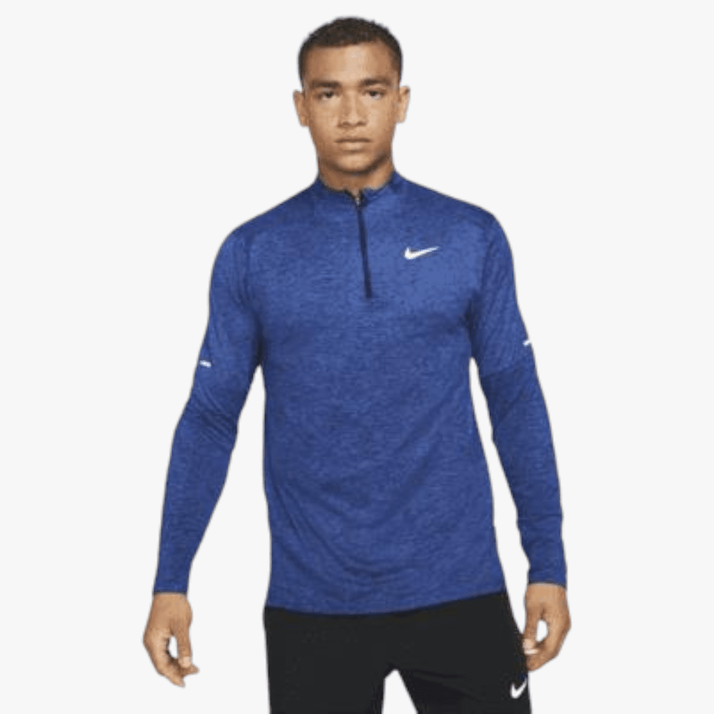 Nike long sleeve zip top hot sale