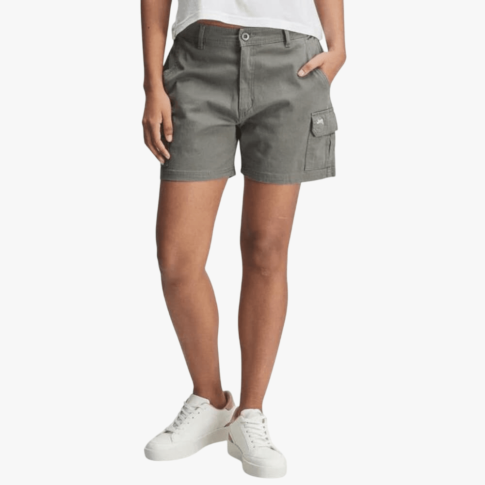 Jeep Womens 12Cm Mountain Shorts Olive | Jeep