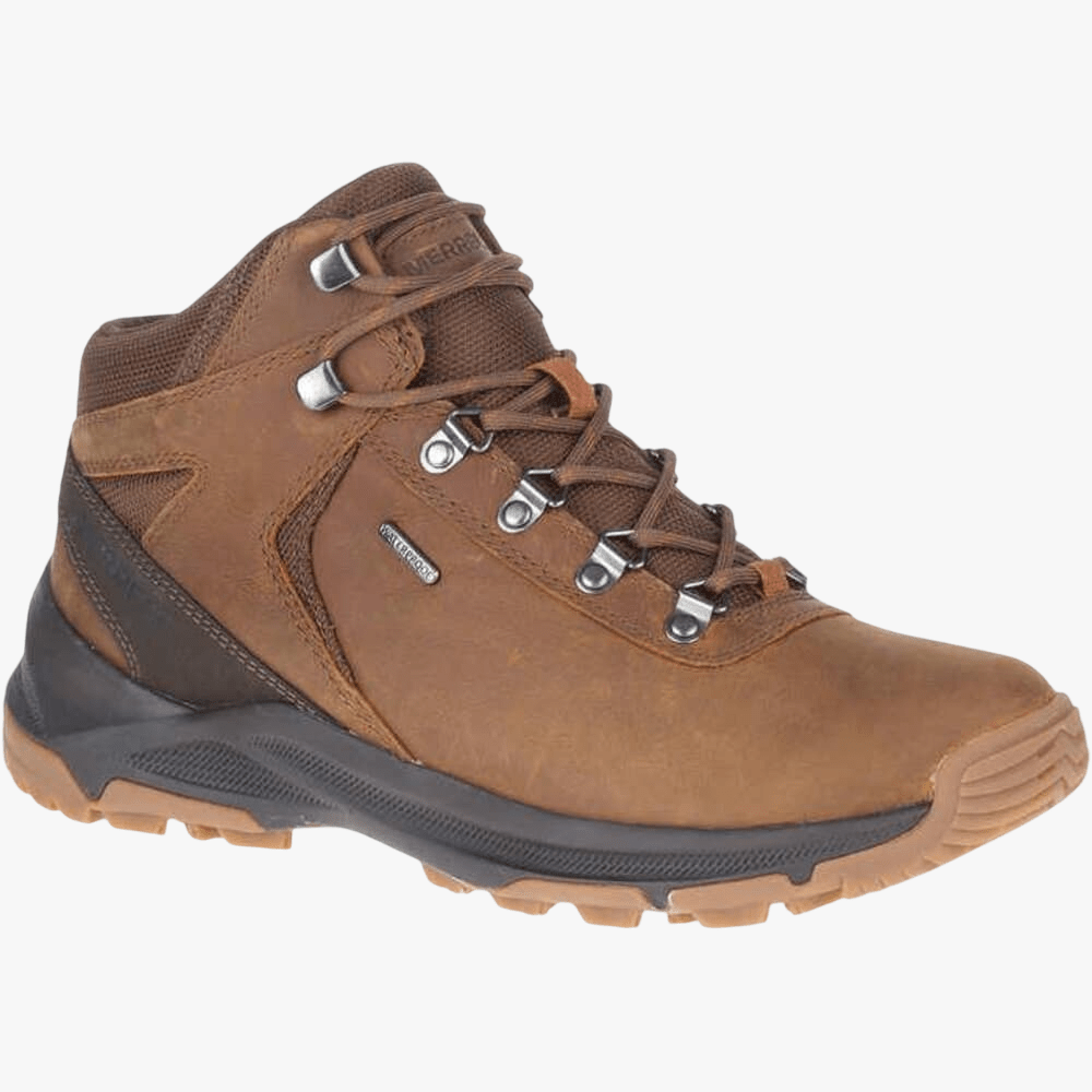 Merrell Mens Erie Mid Ltr Wp Boot Toffee Merrell