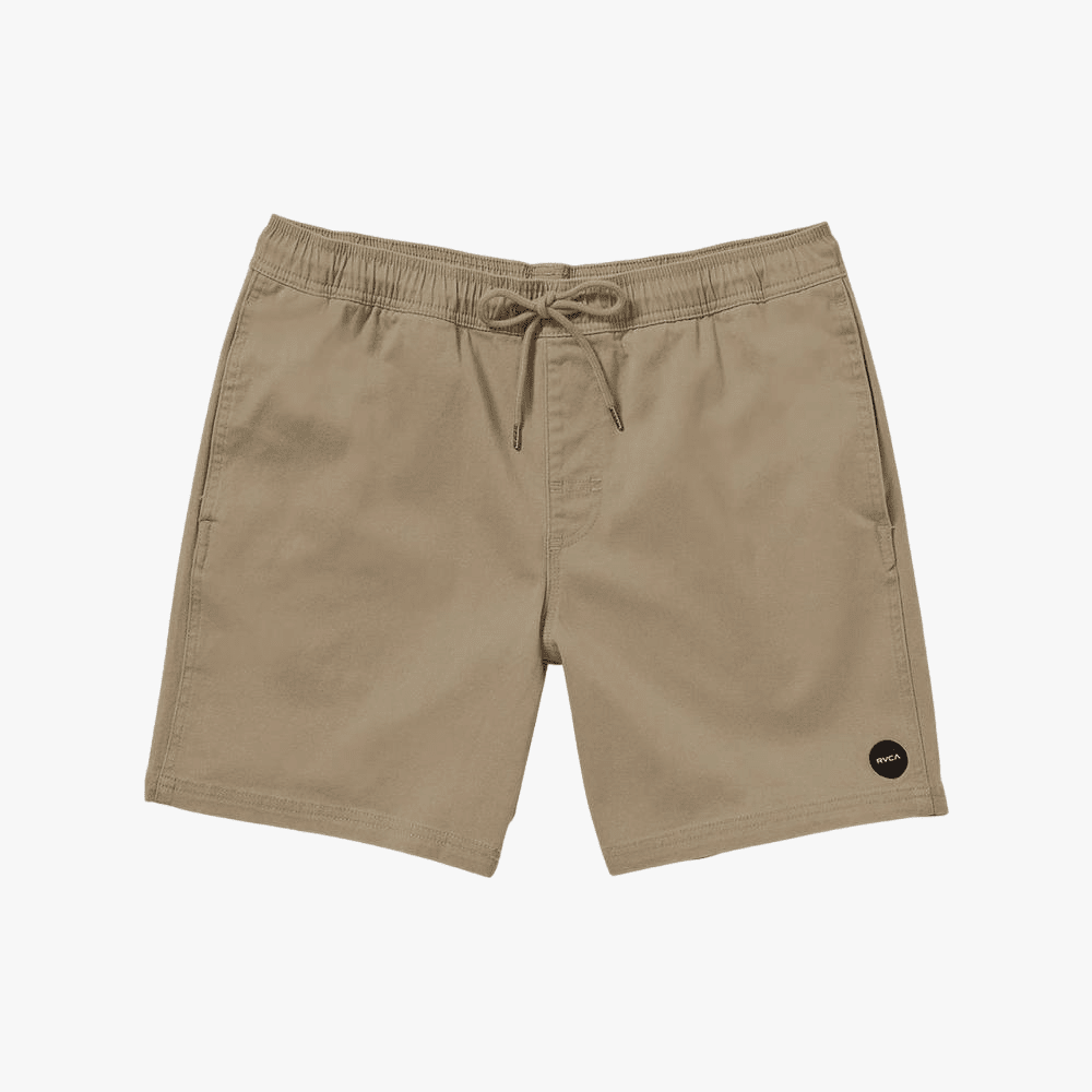 Rvca Mens Elastic Walkshorts Khaki | Rvca